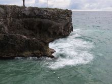 Ricks Cafe in Negril. Cliff diving here.