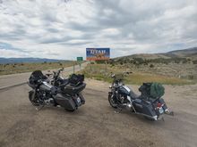 Entering Utah from Wyoming 