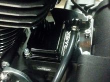 I run mine to the ground,no Issues. The Trask Cover keeps all oil out of my Air Filter. 