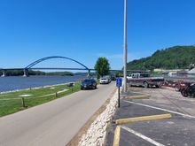 Stopped by the Mississippi River in Savanna. 