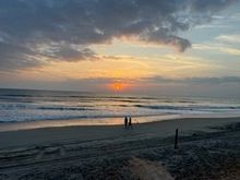 Sunrise in ormond beach.
