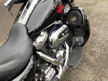Advanblack lowers with speaker pods.  The Kickers fit in the recessed area.