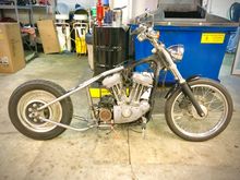 With the hardtail mocked up. Welding is next.