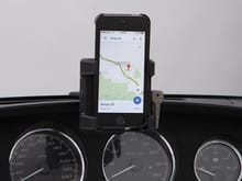 Smartphone Holder with Fairing Mount