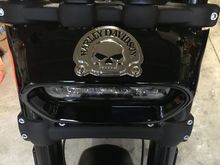 I finally figured out what that square headlight is for, a decent flat spot for emblems.🤪