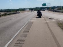 Dumb place to pull over. 