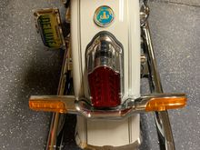filled plate bracket holes using a motodog medallion mount.