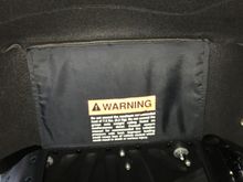 Inside lid is cloth material