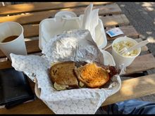 … had a Ruben and some coleslaw for lunch….