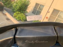 Labels with turns on it. 