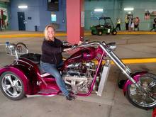 Wife’s V8 Chopper Trike 434ci 600hp+150 NOS