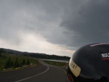 BT Highway with rain coming in