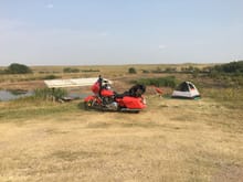 First time bike camping