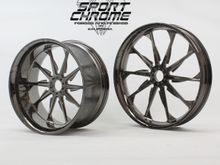 Black Chrome Plated Wheels