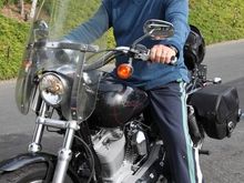 Captain Kirk rides a Dyna