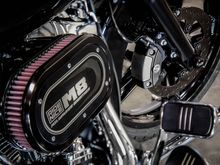 Milwaukee Breather M8 Air intake by Ride Nice. K&N filter element, all billet & stainless steel construction.