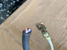 Black tubed wire are front signals 