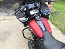 Handle bar installed