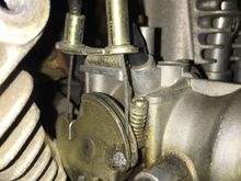 Could anyone please tell me the best way to remove he throttle cables from the carb, it looks like you just need to turn the round ball at the end of the cable and pull it out of the housing but easier said than done... 86 Sportster 883 if that helps
