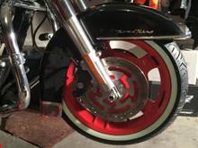 Assembled and at this pint, i noticed the brake drag