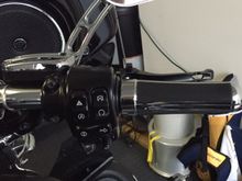 CVO heated grip on my