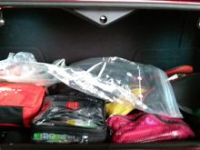 Yeah, I know, too much crap in there.