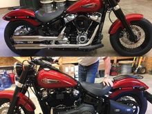 I went with the Rinehart mufflers and stayed with the stock headpipe. Sounds and runs great.  