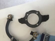 Broken back plate in my DK Custom and discreet breather.  Must have been excessive vibration or too tight