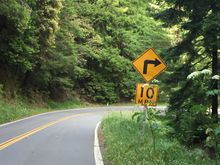 On the road from Leggit to the ocean.