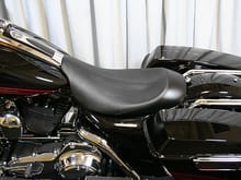 This is what the seat looks like on a bike.