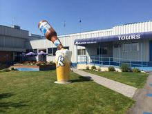 Columbia Brewery in Creston BC. Great place to stop for a tour and a beer after a days ride.