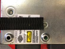 I did not remove the Velcro from the bottom of the HU as it was removing the label so I left it in place.