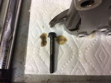 Witness mark on bolt