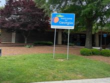 I like paper maps. A stop at the Georgia welcome center was a good way to get one for the week. The guy there showed me a route to take that went around Atlanta. A lady came and started talking, she used to ride all over the area when her husband was alive. Great talk and suggestions before our conversation went serious. We had a very good moment including a prayer before I left.
