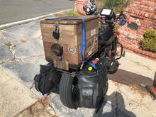 All the way to Cali at 24 PSI, packed heavy!!!