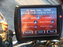 The config2 window.