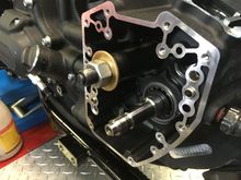 pulling the old bearings