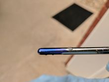 Blue sharpie pen ink