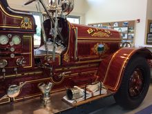 Restored Fire truck in Bedford VA