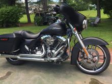 Love my 2010 Black Denim Street Glide