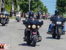 Official photo of us arriving in Port Hope