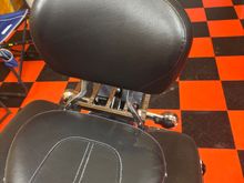 Got backrest from Harley, wife happy I’m happy!