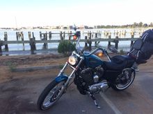 This was the 1st photo taken of the trip, good ol bay in Annapolis Maryland, the back drop is the USN yard.
