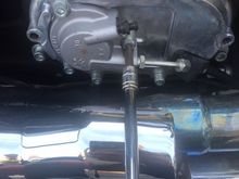 Three cap screws and the tube connection and done.