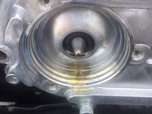 Fat rod installed 150 miles ago. Point looks a little worn down.