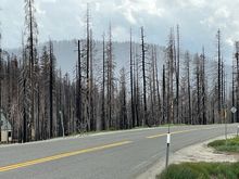Apocalyptic landscape. We’ve seen this all over the west. California, Oregon, South Dakota, Idaho.