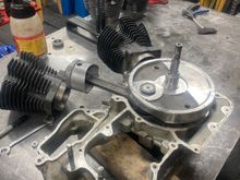 Checking clearanc efor the stoker flywheel ......