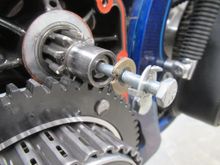 Bolt and washer assembly.