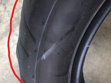 Front Tire bulging