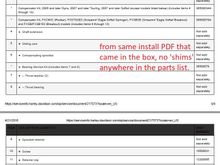 AND  NONE IN THE PARTS LIST AND NONE CAME IN MY KIT?